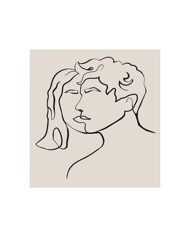 Couple Line Drawing No1