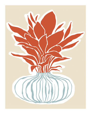 Leaves in Vase No1