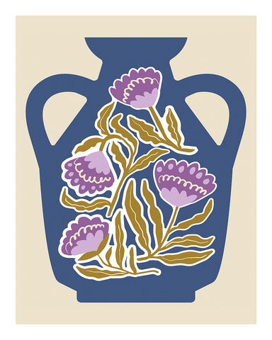 Floral Flower Vase No6