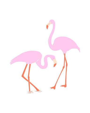 Pink Flamingos No3