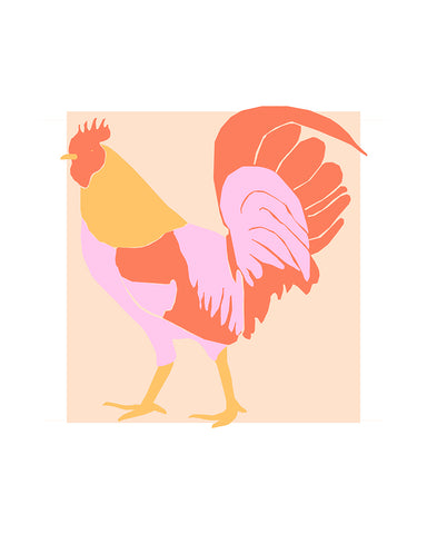 Colorful Rooster