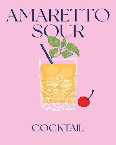 Amaretto Sour Cocktail