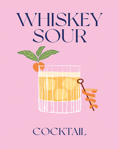 Whiskey Sour Cocktail