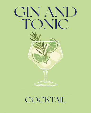 Gin And Tonic Cocktail
