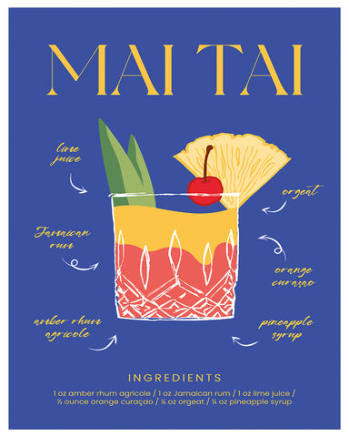 Mai Tai Cocktail Recipe