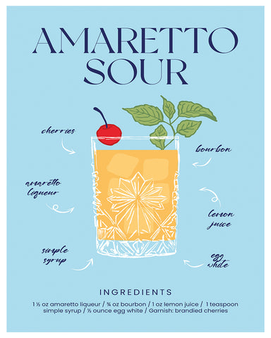 Amaretto Sour Cocktail Recipe