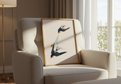 Swallows in Flight