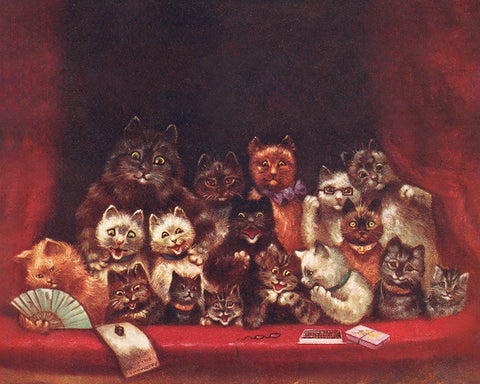 Cats At The Play