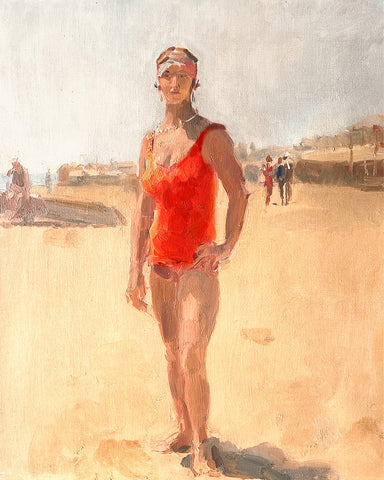 Woman on Beach