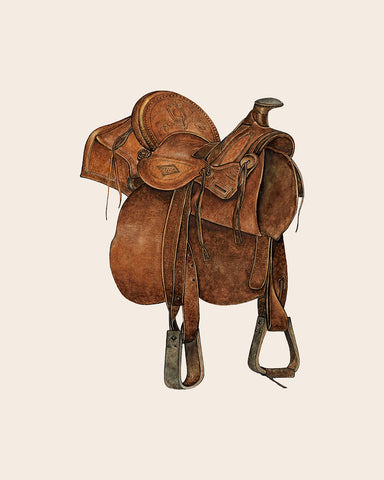 Leather Horse Saddle