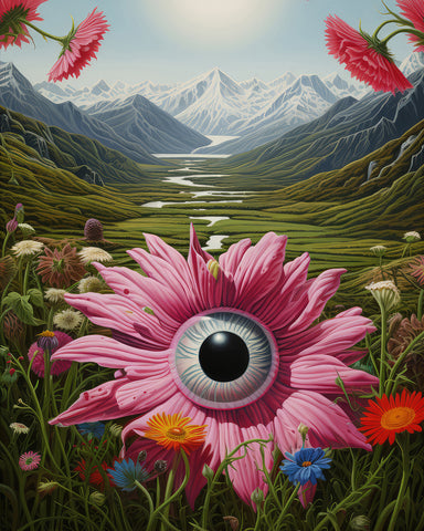 Surreal Eye Flower