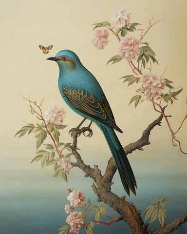 Bluebird on a Branch