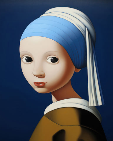 Girl with a Pearl Earring No2