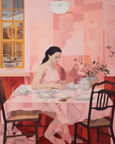 Lady In The Dining Room