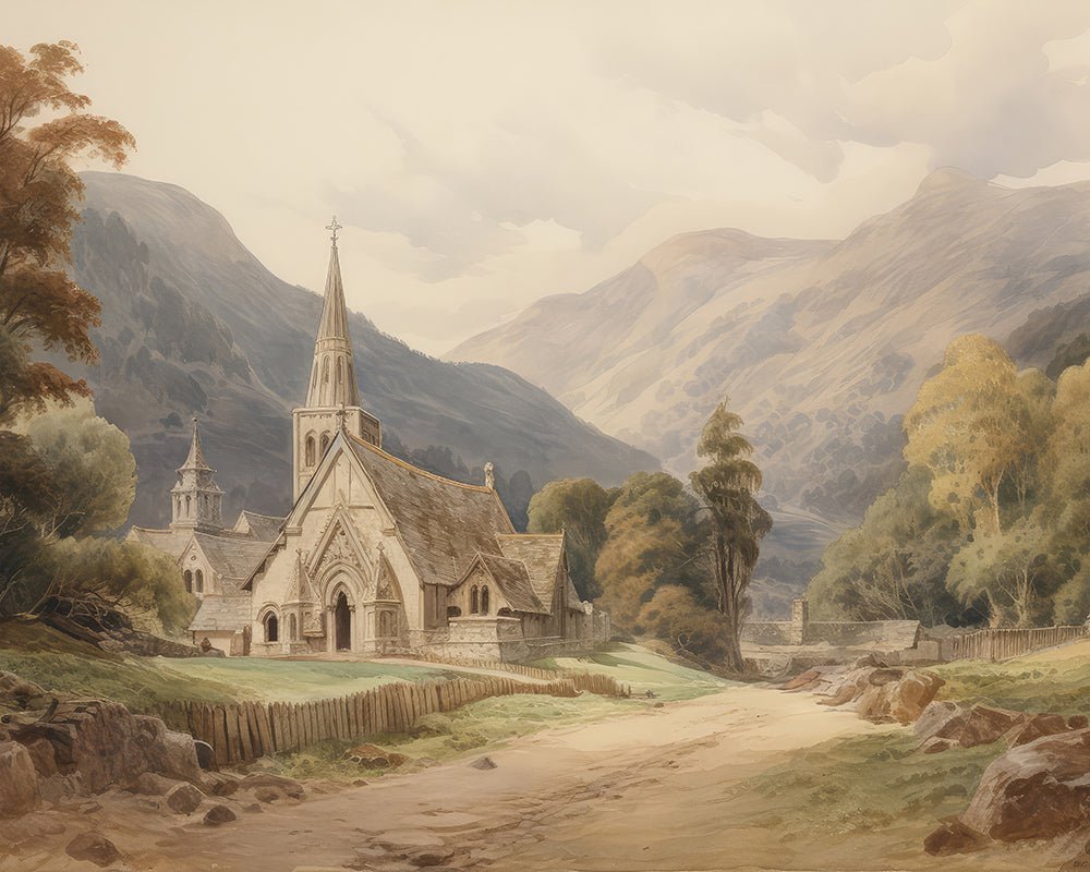 Countryside Church – Poster Master
