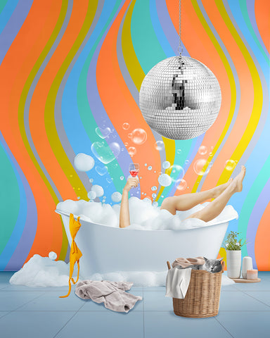 Drinking in the Bath Tub