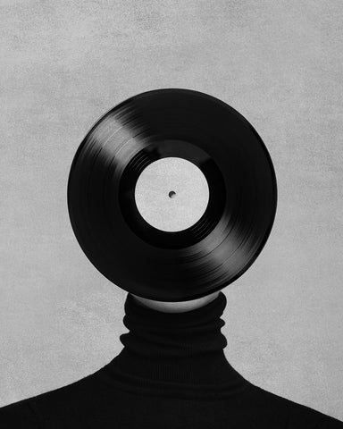 Vinyl Record Collage