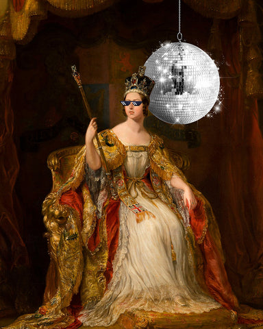 Coronation of Queen Collage