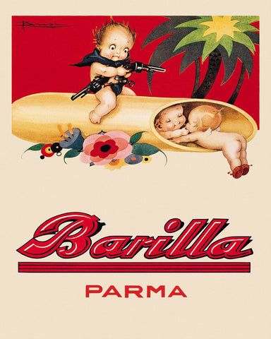 Cherub on Pasta Log