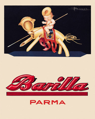 Cherub on Horse Pasta