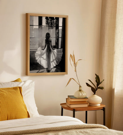 Lady in Dress by the Window