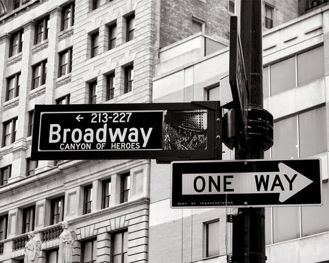 Broadway Street Sign