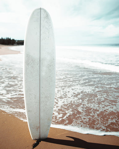 Surfboard on the Beach
