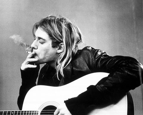Kurt Cobain Smoking