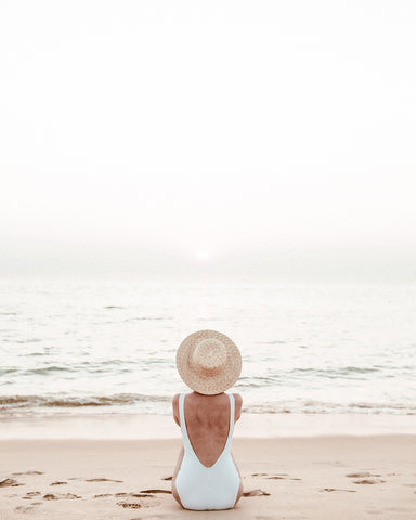 Woman in Beach