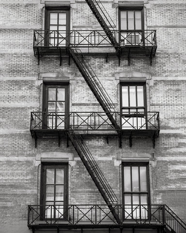 Stairway on Manhattan Building