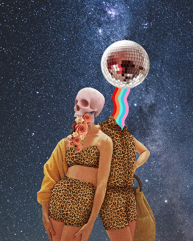 Skeleton Disco Ball No2