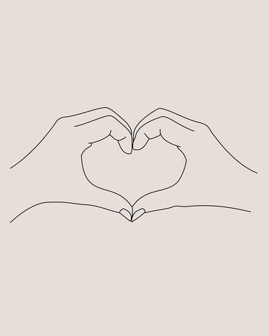 Two Hands Making a Heart No1
