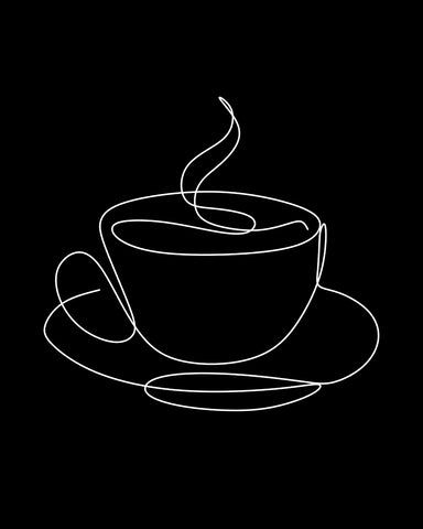 One Line Coffee Cup No2