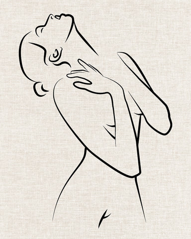 Woman Body Outline No1
