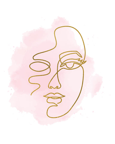 One Line Face