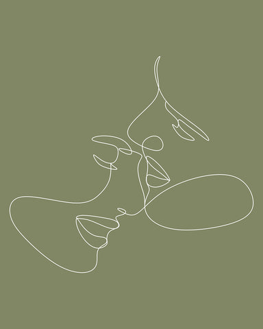Couple Line Drawing No2