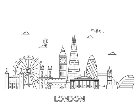 London Skyline No2
