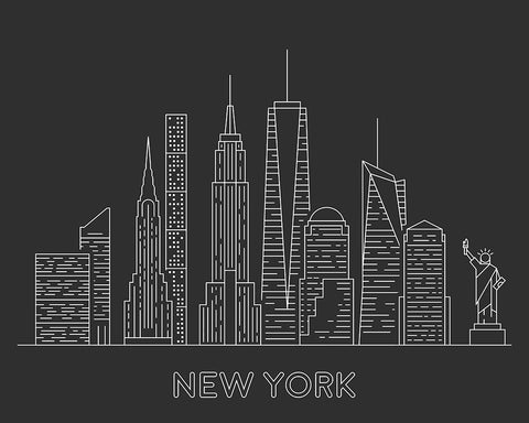 New York Skyline No1