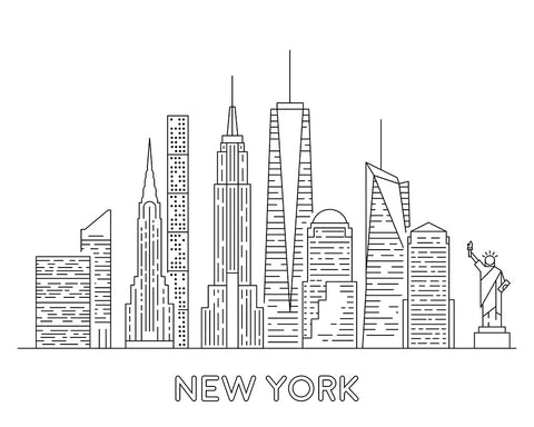 New York Skyline No2