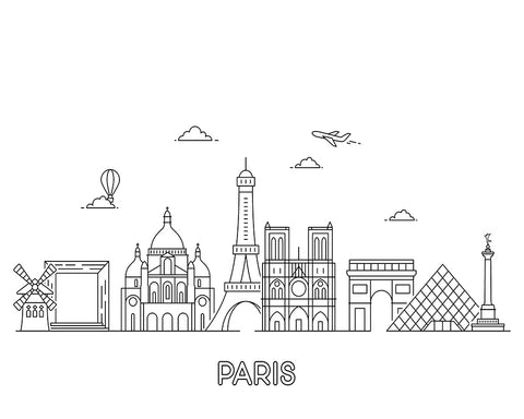 Paris Skyline No2