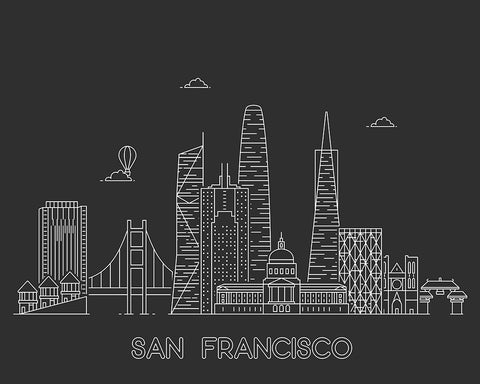 San Francisco Skyline No1