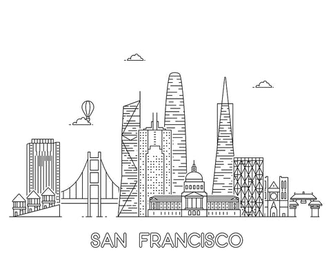 San Francisco Skyline No2