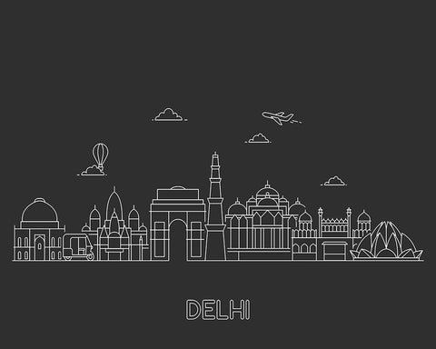 Delhi Skyline No1