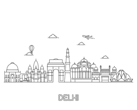 Delhi Skyline No2