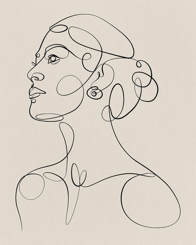 Abstract Lady Portrait No1