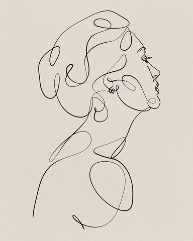 Abstract Lady Portrait No2
