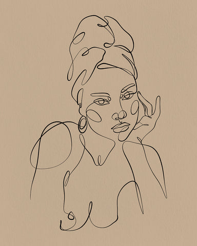 Abstract Lady Portrait No17