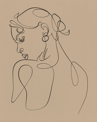 Abstract Lady Portrait No20