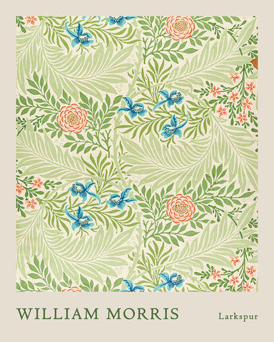 William Morris - Larkspur No10