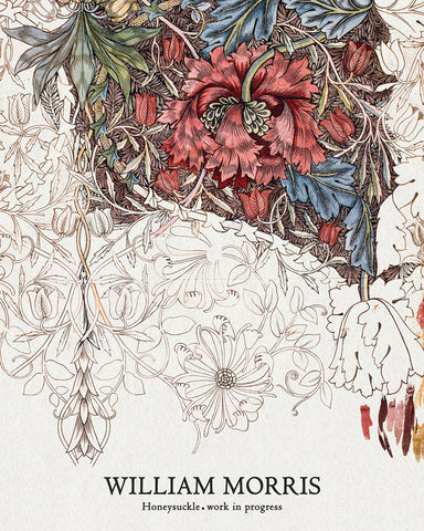 William Morris - Honeysuckle No7
